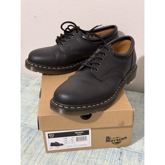 Doc Martens Air Wair Nappa Men's Size 12 Black